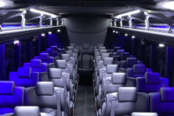 Chico Charter Bus Interior