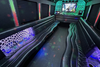 Chico Limo Bus Interior