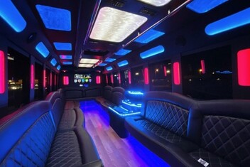 Chico Limousine Bus Interior