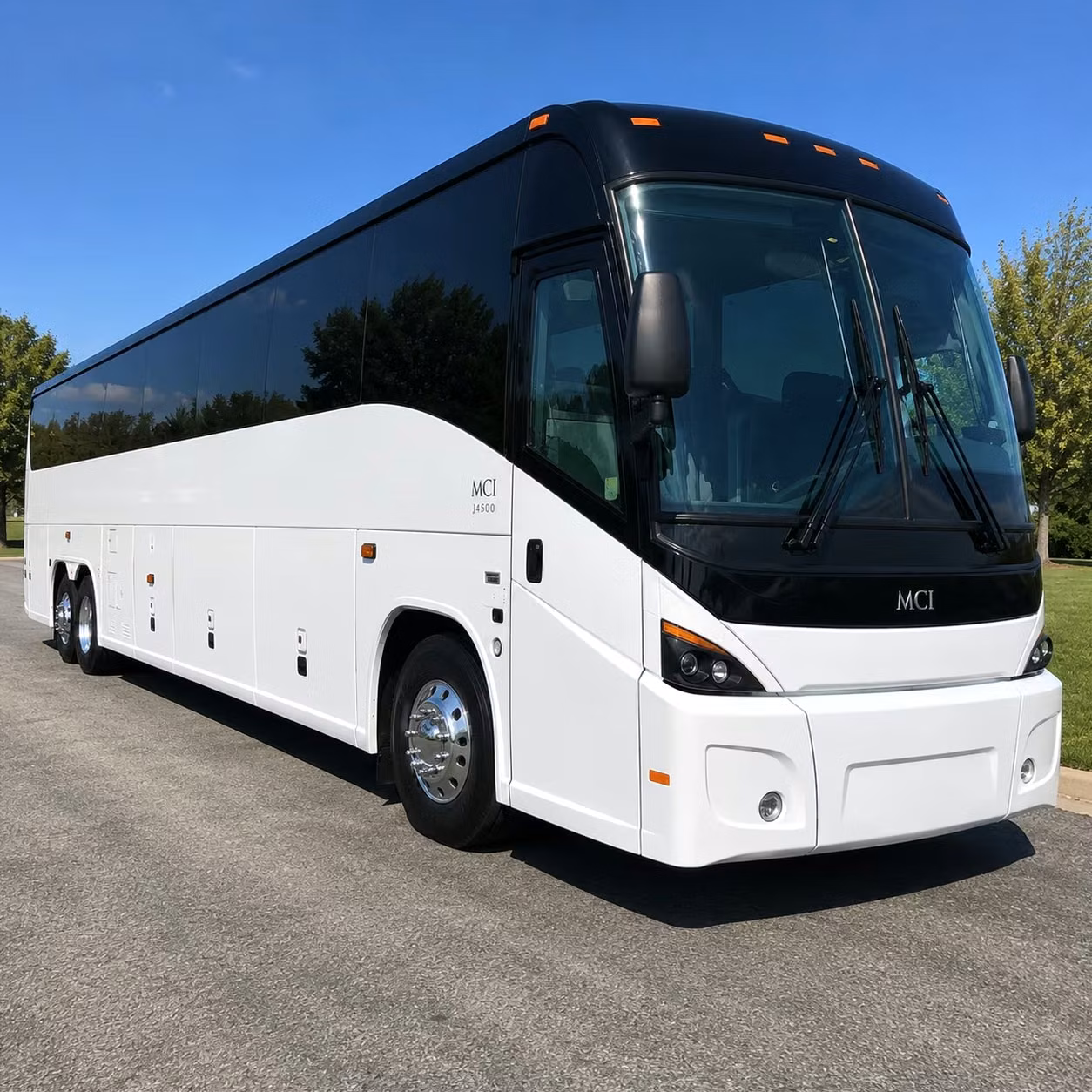 long distance charter bus rentals for government military groups departing chico