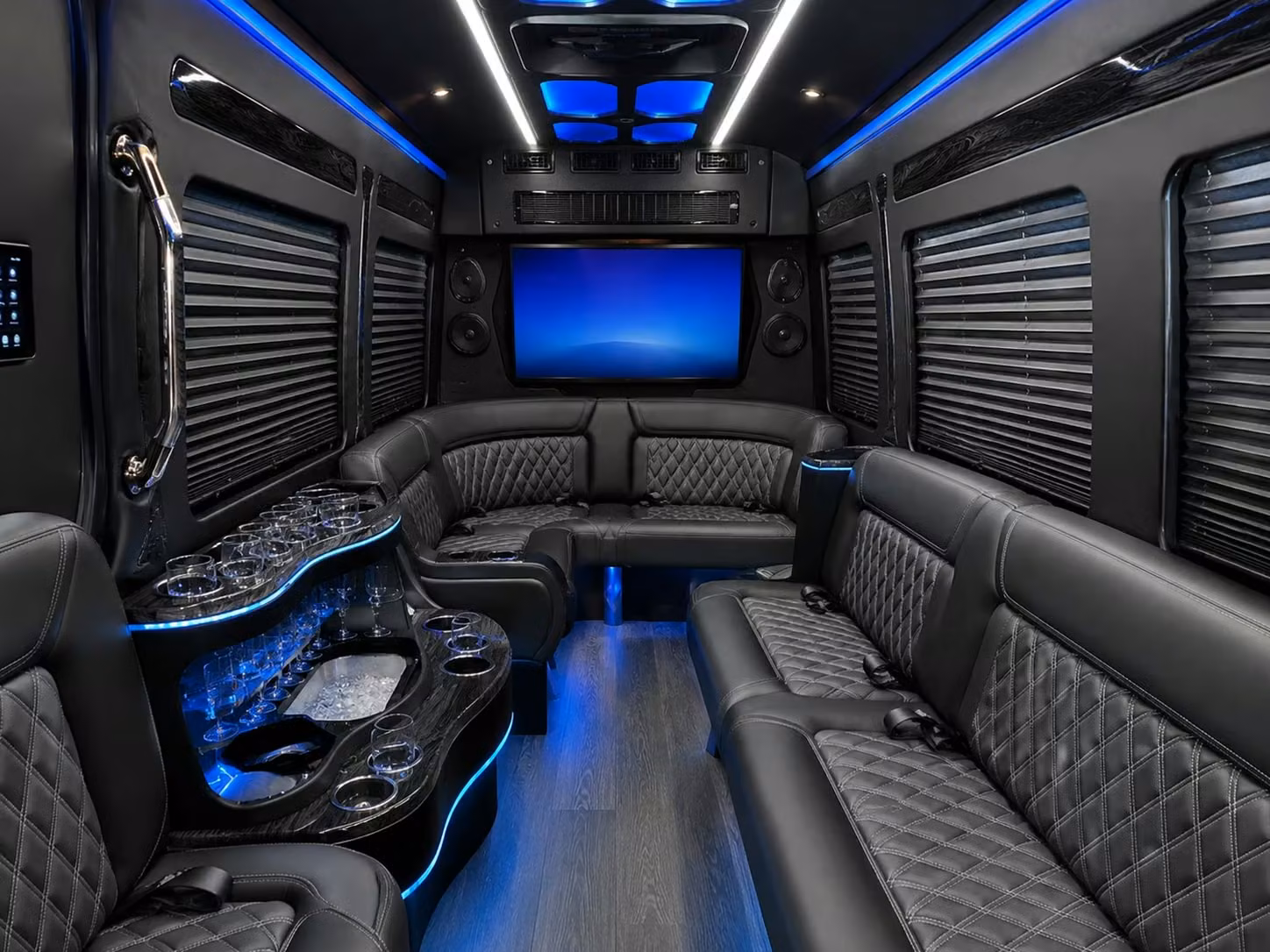 sprinter limousine inside