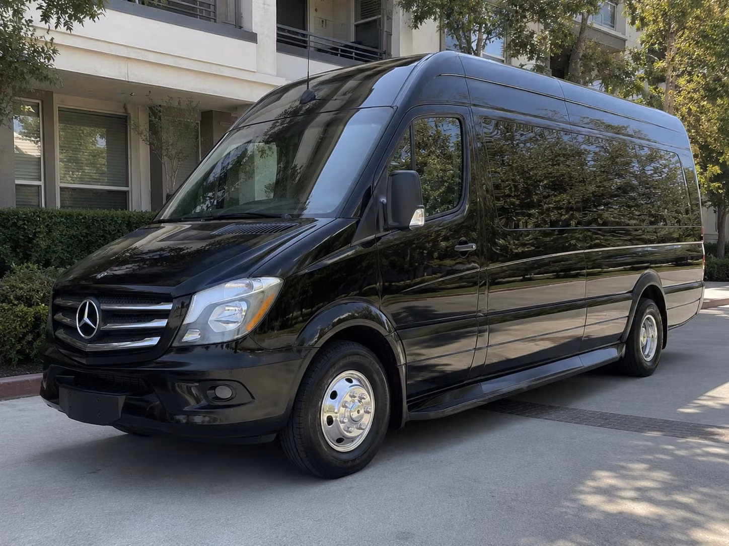 sprinter van with driver